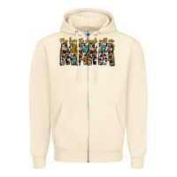 Sandshell my favorite peoplle call me mama Zipper Hoodie - CowhideDigitalArt