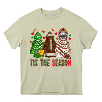 Mossy tis' the season american football christmas cakes bbs Heavy Core Tee - BundleAndBundleShop