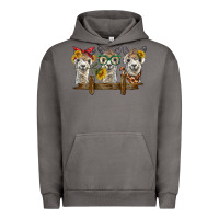 Pigment Tornado 3 alpacas Urban Hoodie - BarkalooDesign