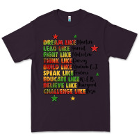 Plum inspiring black leaders juneteenth Premium Tee - LillyAllenDesigns