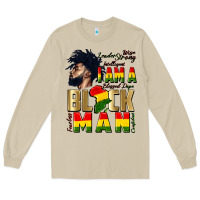 Mushroom i am a black man Long Sleeve Tee - CowGirlArtShop