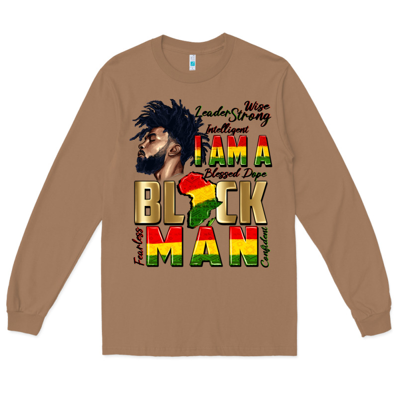 I Am A Black Man Long Sleeve Tee by CowGirlArtShop | Teevron