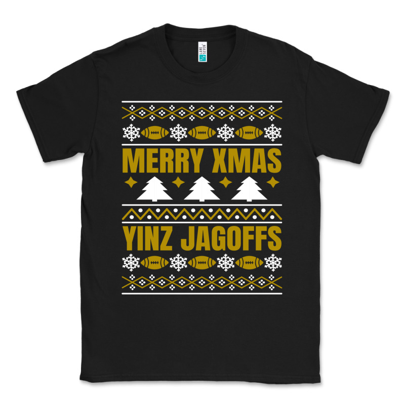Merry Christmas Yinz Jagoffs Pittsburgh Pennsylvania Xmas Gifts 1 Classic Tee by lanVoArt | Teevron
