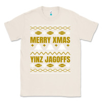 Natural Merry Christmas Yinz Jagoffs Pittsburgh Pennsylvania Xmas Gifts 1 Classic Tee - lanVoArt