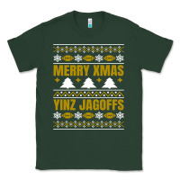 Sports Green Merry Christmas Yinz Jagoffs Pittsburgh Pennsylvania Xmas Gifts 1 Classic Tee - lanVoArt