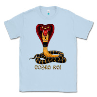 Dusty Blue cobra cai Classic Tee - lanVoArt