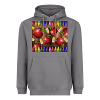 Storm Crayons And Apples Heavyweight Hoodie - LillyAllenDesigns