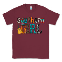 Burgundy southern girl Classic Tee - RacoonDesign