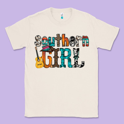 Southern Girl Classic Tee Designed By Racoondesign