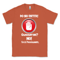 Copper I'm Not In Quarantine I'm A Programmer Classic Tee - Bettercallsaul