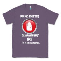 Lavender I'm Not In Quarantine I'm A Programmer Classic Tee - Bettercallsaul