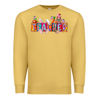 Antique Gold teacher easrter day Premium Sweatshirt - RacoonDesign