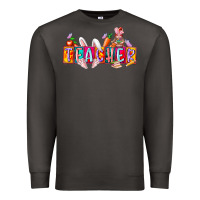 Smoke teacher easrter day Premium Sweatshirt - RacoonDesign