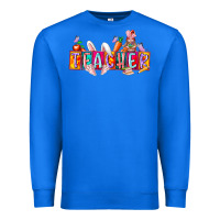 True Royal teacher easrter day Premium Sweatshirt - RacoonDesign