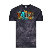 Cloud Black Fall Vibes Vintage Tee - texasbilliewilder