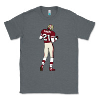 Charcoal Heather deion sanders 32 Classic Tee - lanVoArt