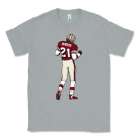 Heather Grey deion sanders 32 Classic Tee - lanVoArt