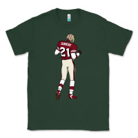 Sports Green deion sanders 32 Classic Tee - lanVoArt