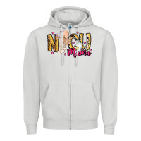 Dove Grey Nicu Mama Zipper Hoodie - CowhideDigitalArt