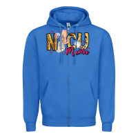 True Royal Nicu Mama Zipper Hoodie - CowhideDigitalArt