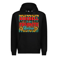 Black baseball is my favorite season tumbler Premium Hoodie - BundleAndBundleShop
