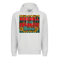 Dove Grey baseball is my favorite season tumbler Premium Hoodie - BundleAndBundleShop