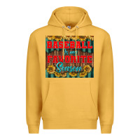 Mustard baseball is my favorite season tumbler Premium Hoodie - BundleAndBundleShop