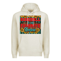 Oatmeal Heather baseball is my favorite season tumbler Premium Hoodie - BundleAndBundleShop