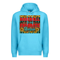 Ocean Blue baseball is my favorite season tumbler Premium Hoodie - BundleAndBundleShop