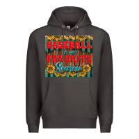 Smoke baseball is my favorite season tumbler Premium Hoodie - BundleAndBundleShop