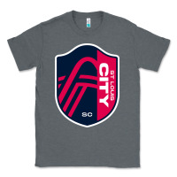 Charcoal Heather st. louis city sc Classic Tee - lanVoArt