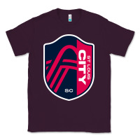 Plum st. louis city sc Classic Tee - lanVoArt
