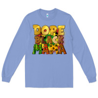 Colony Blue dope black mama juneteenth Long Sleeve Tee - CowGirlArtShop