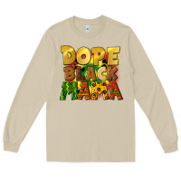 Mushroom dope black mama juneteenth Long Sleeve Tee - CowGirlArtShop