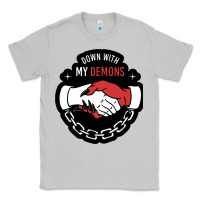 Moon Dust awesome down with my demons  for gift adult and kids men women  2021 Classic Tee - lanVoArt