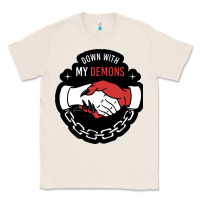 Natural awesome down with my demons  for gift adult and kids men women  2021 Classic Tee - lanVoArt