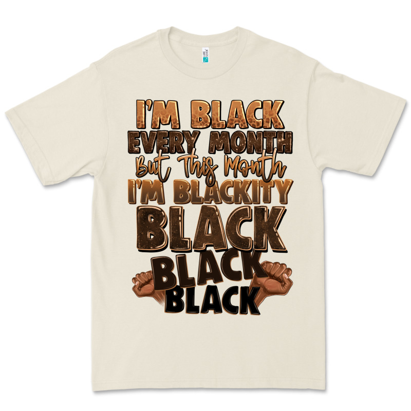 Im Black Every Month But This Month Im Blackity Bl Premium Tee by LillyAllenDesigns | Teevron