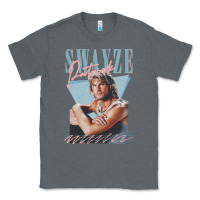 Charcoal Heather patrick swayze 90s styled retro graphic design gift Classic Tee - lanVoArt