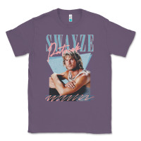 Lavender patrick swayze 90s styled retro graphic design gift Classic Tee - lanVoArt