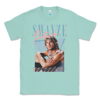 Seafoam patrick swayze 90s styled retro graphic design gift Classic Tee - lanVoArt
