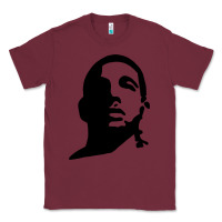 Burgundy d.r.a.k.e Classic Tee - lanVoArt