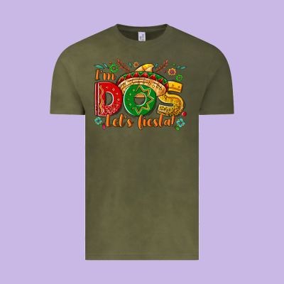 I'm Dos Let's Fiesta Vintage Tee Designed By Nancycooperartshop