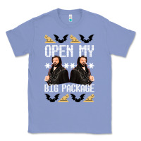 Colony Blue what we do in the shadows christmas sweater design—open my big packa Classic Tee - lanVoArt