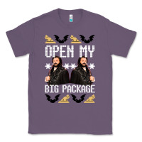 Lavender what we do in the shadows christmas sweater design—open my big packa Classic Tee - lanVoArt