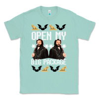 Seafoam what we do in the shadows christmas sweater design—open my big packa Classic Tee - lanVoArt