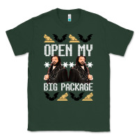 Sports Green what we do in the shadows christmas sweater design—open my big packa Classic Tee - lanVoArt
