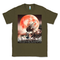 Army Green bloodborne 99 Classic Tee - lanVoArt