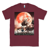 Burgundy bloodborne 99 Classic Tee - lanVoArt