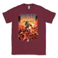 Burgundy doom 1993 poster pc fps Classic Tee - lanVoArt