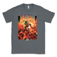 Charcoal Heather doom 1993 poster pc fps Classic Tee - lanVoArt